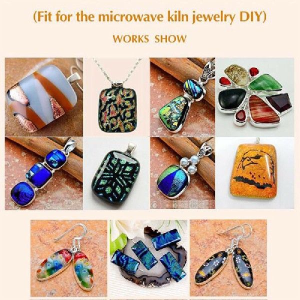 .28g Fus ble GlassiBeads Mosaic FEor Jewecry Making Necklale
