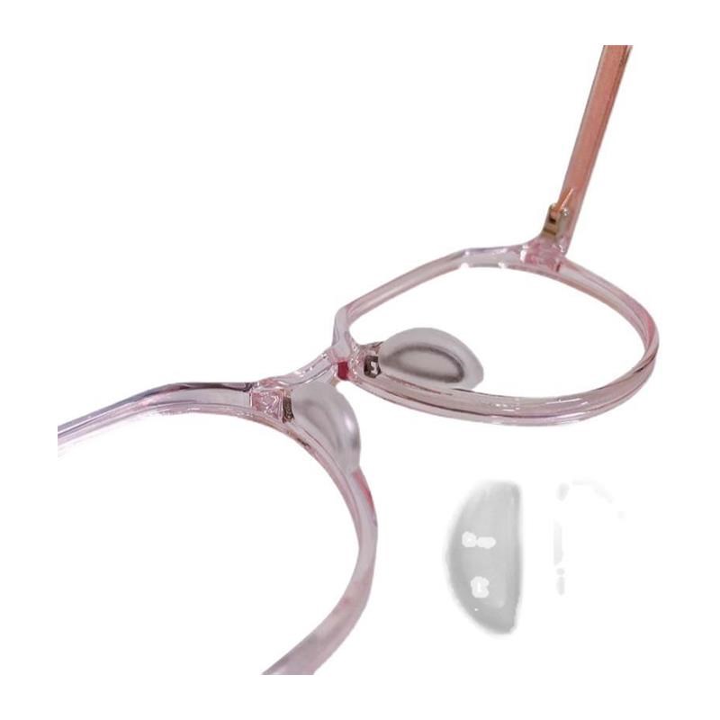插入式眼镜鼻托硅胶软鼻托套倒插入式套入式卡扣Z鼻托垫配件