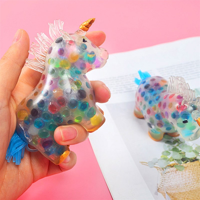 推荐Luminous Unicorn Stress Balls Toy Squeeze Toys Stress Re