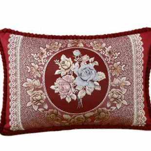 欧式抱枕靠垫床头大靠背靠枕长方型枕头客厅沙发靠垫抱枕套长腰枕