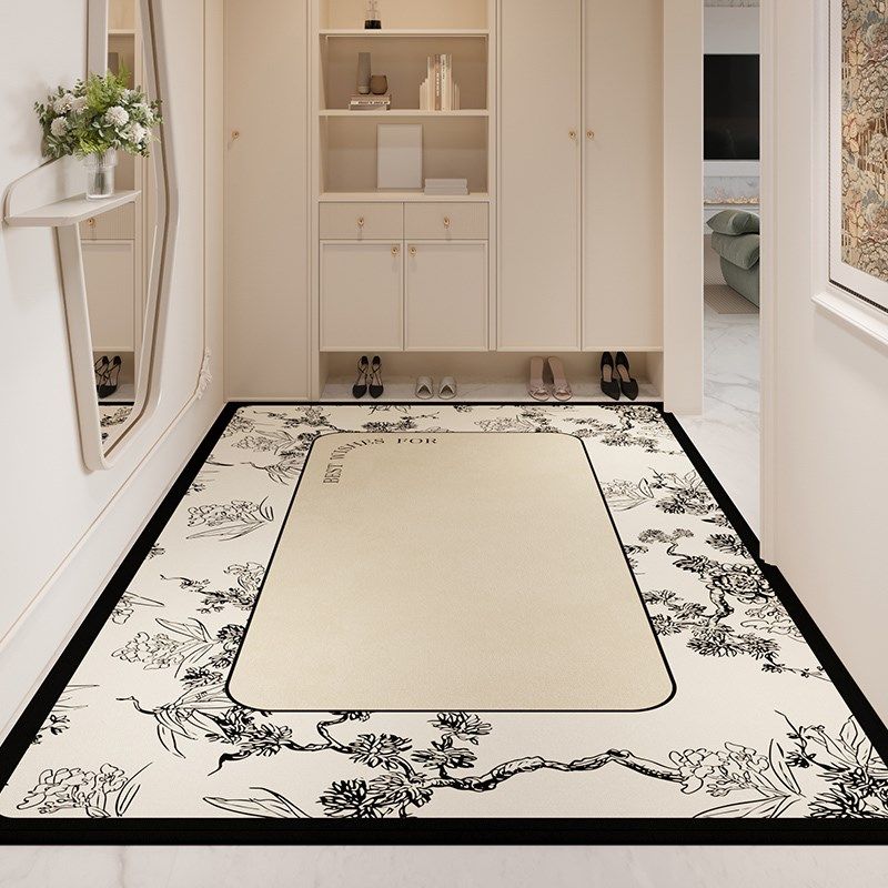 门口地垫入户门室内法式高级感进门耐脏防滑门垫可裁剪垫子换鞋区,居家布艺,入户地垫,淘宝优惠券,粉丝福利购,淘宝优惠卷