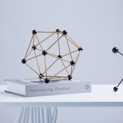 家居创意铁艺星系摆件家居软装饰品金属工艺品桌面书房摆件