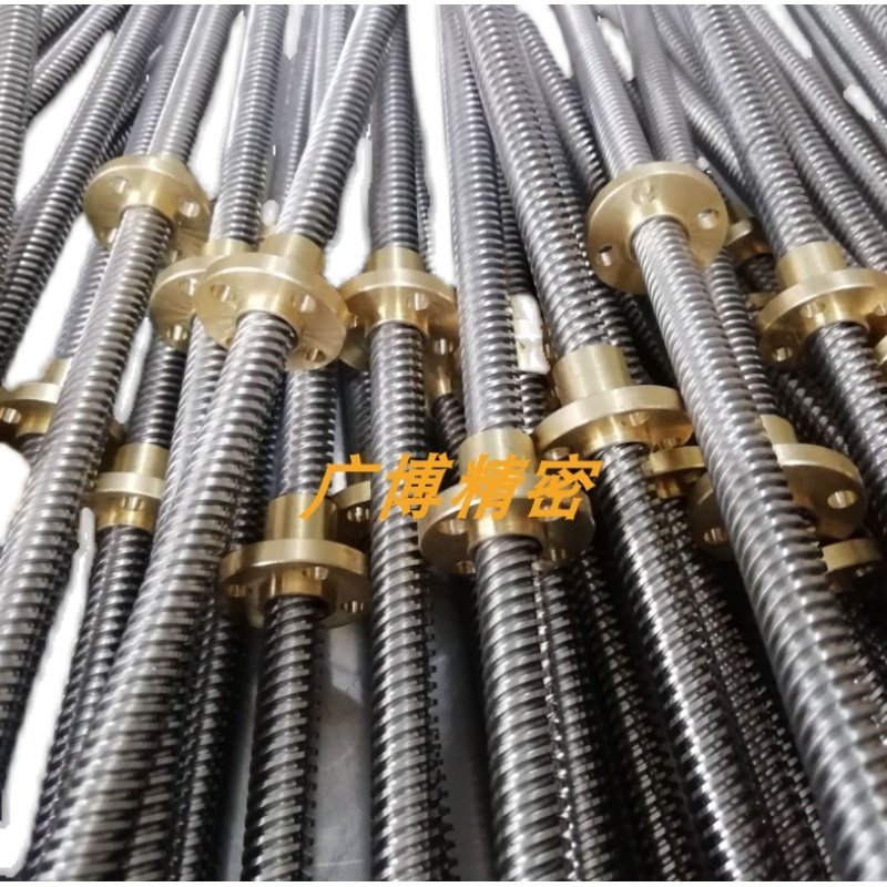 45梯形丝杆T型m丝杆粗牙丝杠梯形螺杆方扣牙条加工tr16t20t30,标准件/零部件/工业耗材,丝杆,淘宝优惠券,粉丝福利购,淘宝优惠卷