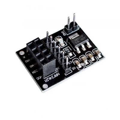 极速New Socket Adapter plate Board for 8Pin NRF24L01 Wireles