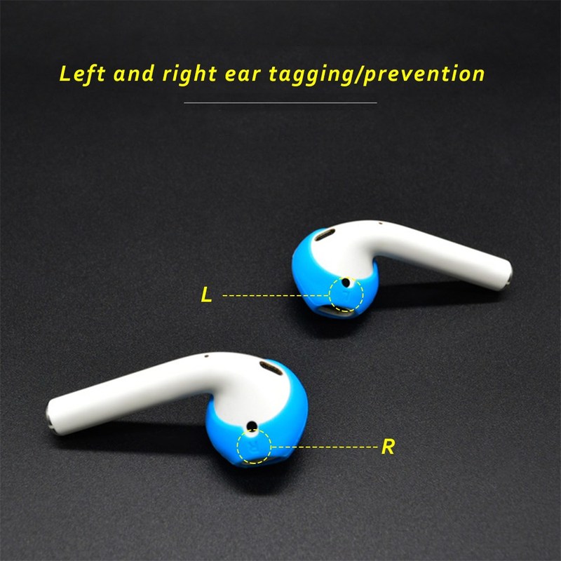 推荐4 in 1 Silicone Case Set For Airpods 1 2 Coque Protectio