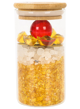 安忍水瓶子摆件玻璃n瓶厕所西北床头朝西六帝钱龙银五黄二黑安仁