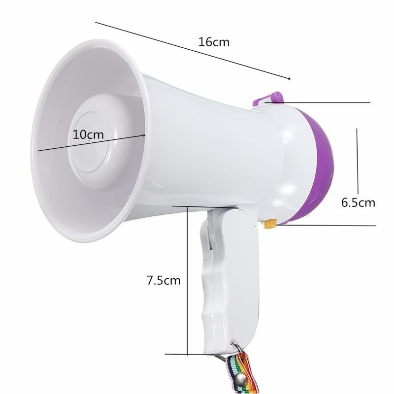 Portable Foldable Handheld Megaphone Loud Speaker Amplifier