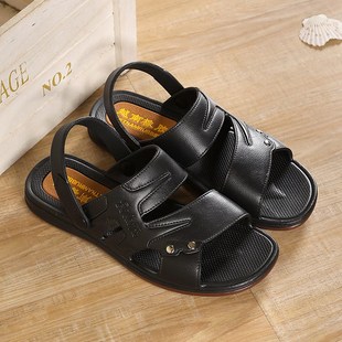 牛筋底男士凉鞋夏季软底防滑沙滩鞋2023新款休闲两用外穿凉拖鞋