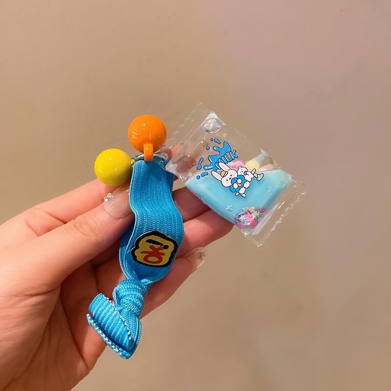 少女糖果彩色发绳个性百搭果冻手环皮筋两用发饰小清新头绳饰品