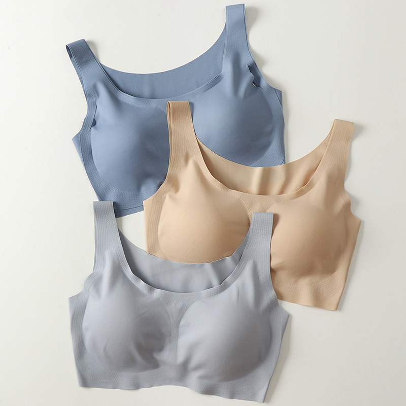 一片式内衣女可拆卸胸垫少女生无钢圈夏季收副乳轻薄运动文胸,女士内衣/男士内衣/家居服,文胸,淘宝优惠券,粉丝福利购,淘宝优惠卷