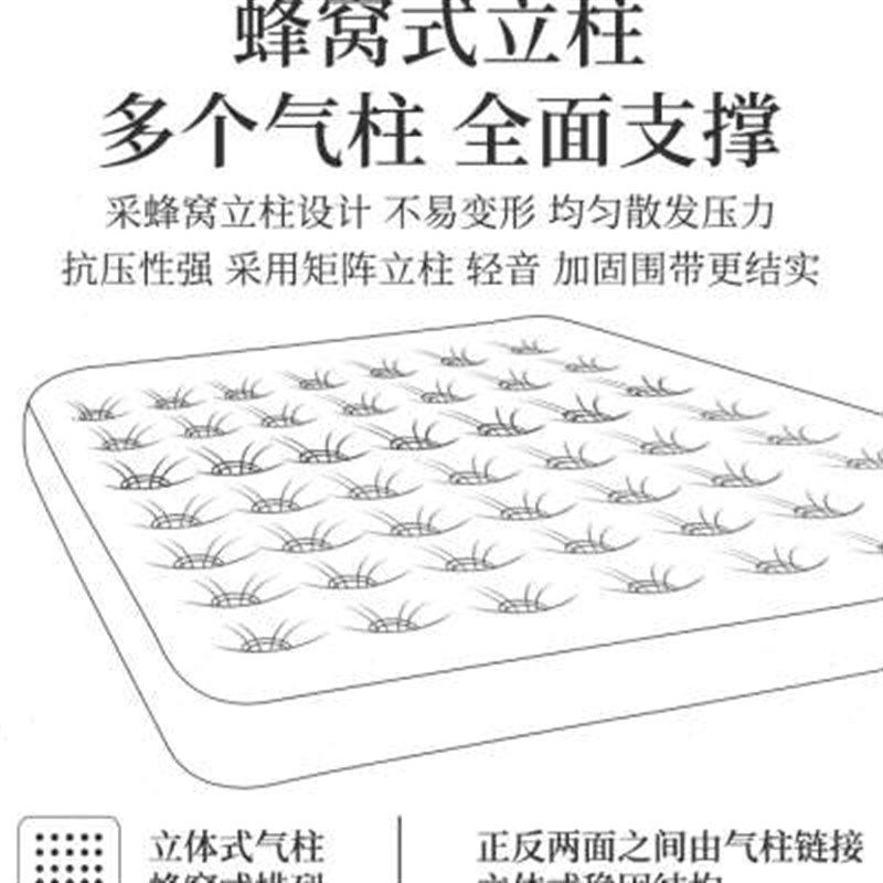 气垫床单人充气床垫双人家用懒人户外露营帐篷折叠便携加厚充气床,户外/登山/野营/旅行用品,充气床,淘宝优惠券,粉丝福利购,淘宝优惠卷