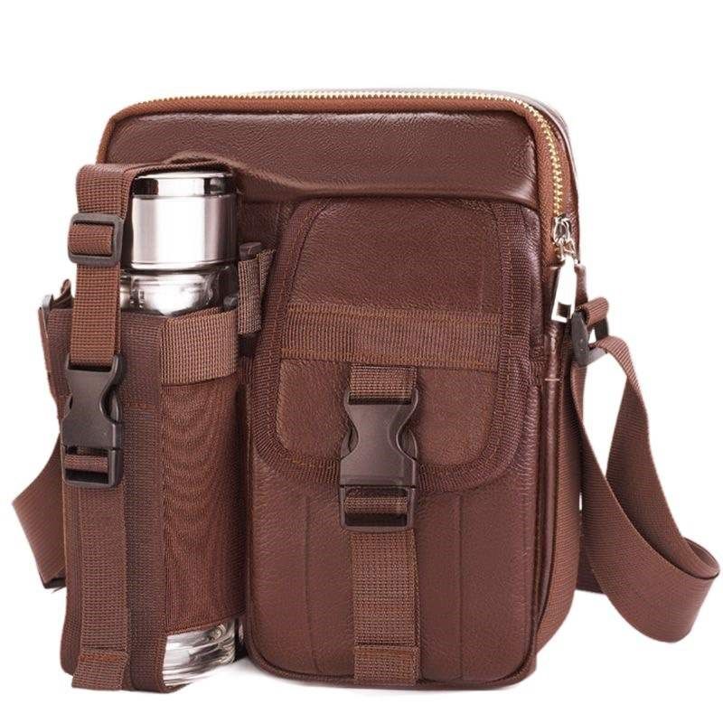 新品单肩斜挎包外出旅游休闲背包多功能大容量带水杯胸包男士包袋,箱包皮具/热销女包/男包,男士包袋,淘宝优惠券,粉丝福利购,淘宝优惠卷