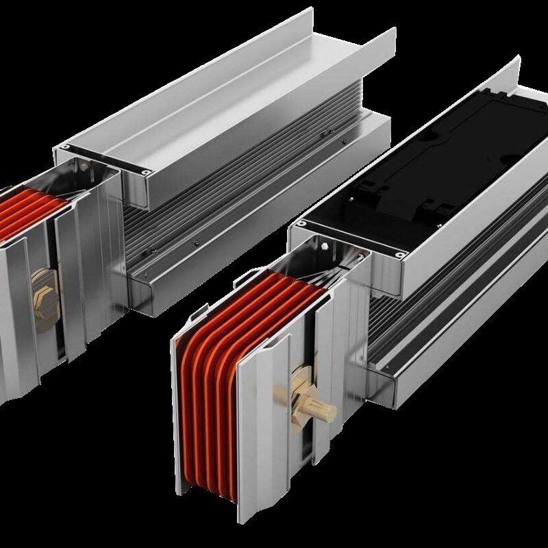 密集型母线槽封闭低接相五线插接式铜母线四线制式压插三箱始端箱