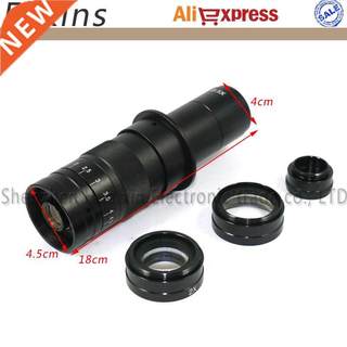 网红10X~180X Adjuable Magnification Zoom C-mount Lens+0.5X/2