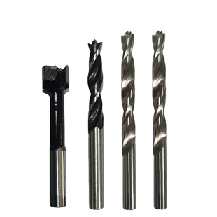 木工侧孔机钻头三尖钻开孔器钻头8mm10mm15电钻麻花钻三合一转头