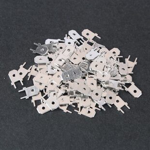 6.3线路板插片焊片端子250插簧对接插片0.8mm 包现货 1000只