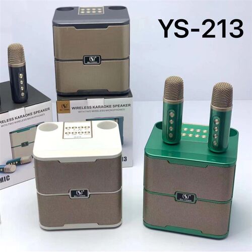 YS213无线蓝牙音o箱K歌套装唱歌家庭卡拉OK蓝牙音响一体机麦克风