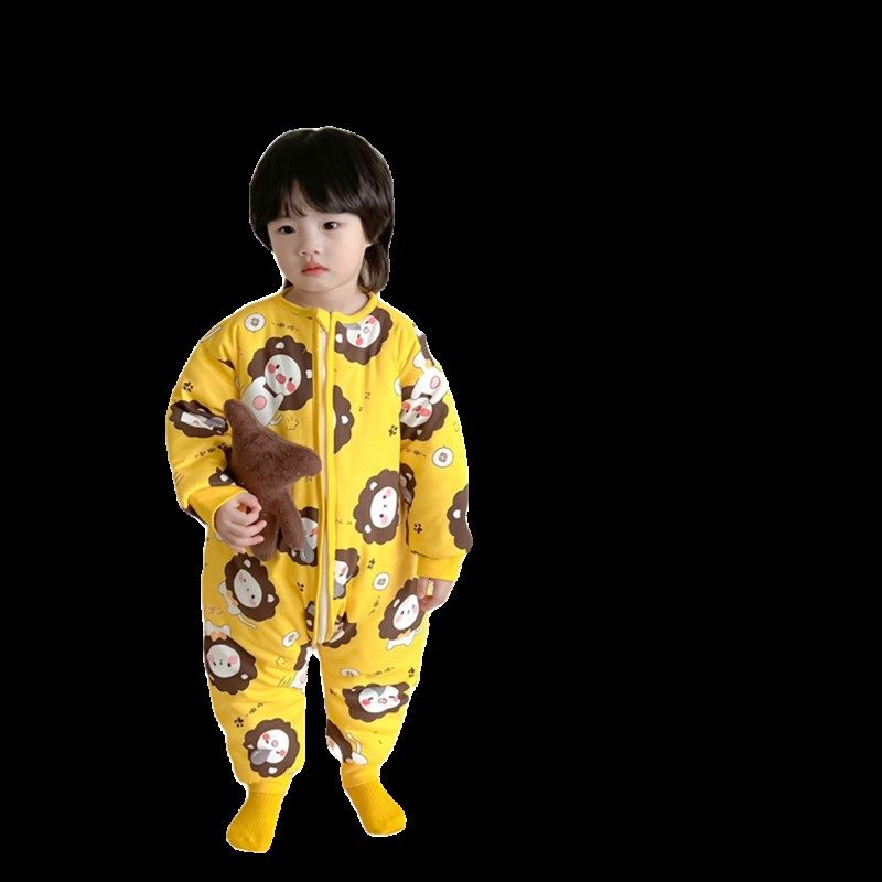 宝宝连体睡衣秋冬款儿童加厚恒温分腿睡袋宝宝防踢被子神器,童装/婴儿装/亲子装,家居服连体衣,淘宝优惠券,粉丝福利购,淘宝优惠卷
