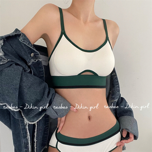 运动内衣女防震跑步高强度防下垂可外穿夏天薄聚拢胸罩无钢圈文胸