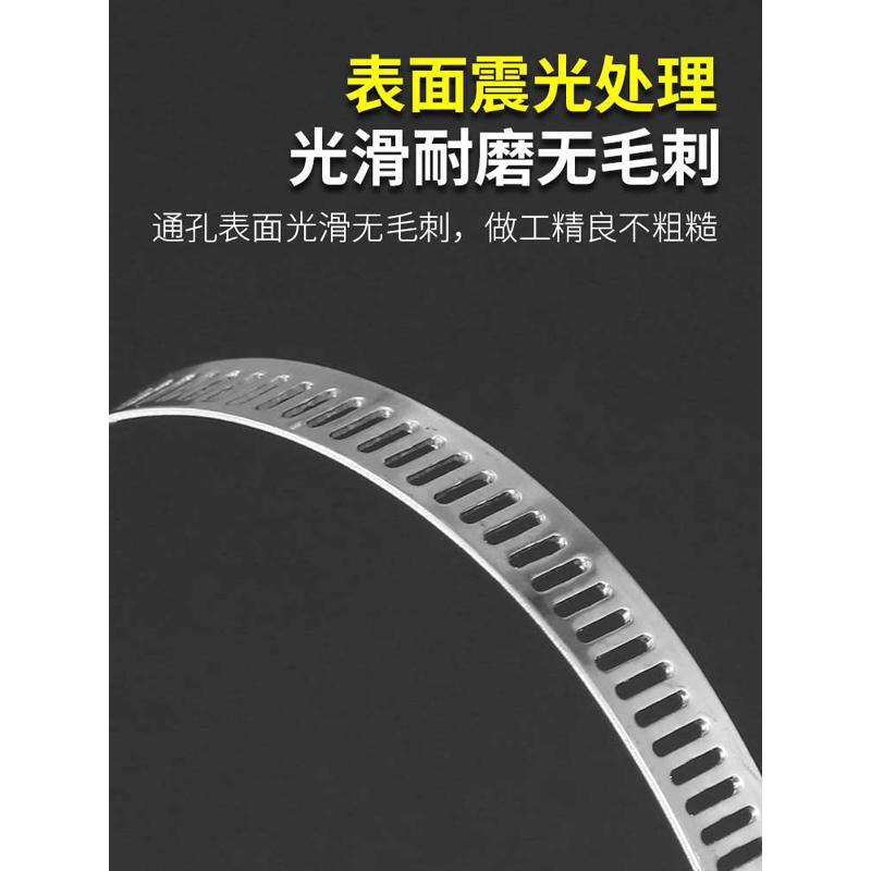 圈管卡子固定收紧管水管手不锈钢箍卡箍K卡扣抱拧箍喉箍箍喉卡锁