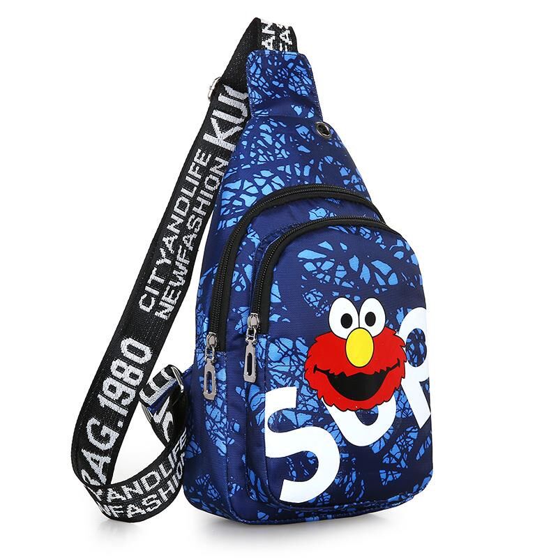 儿童斜挎包男孩子潮户外旅行小背包小学生韩版胸包单肩包男小包包