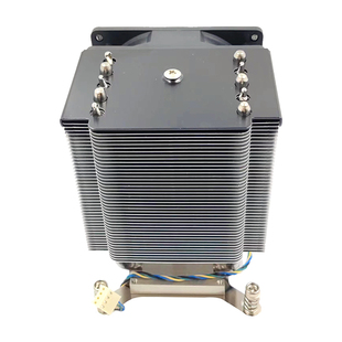 1700cpu散热器4U5管服务器电脑CPU静音风扇 2011 酷秸珂1151 1200