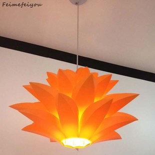 DIY PP lotus chandelier living room room study restaurant ca