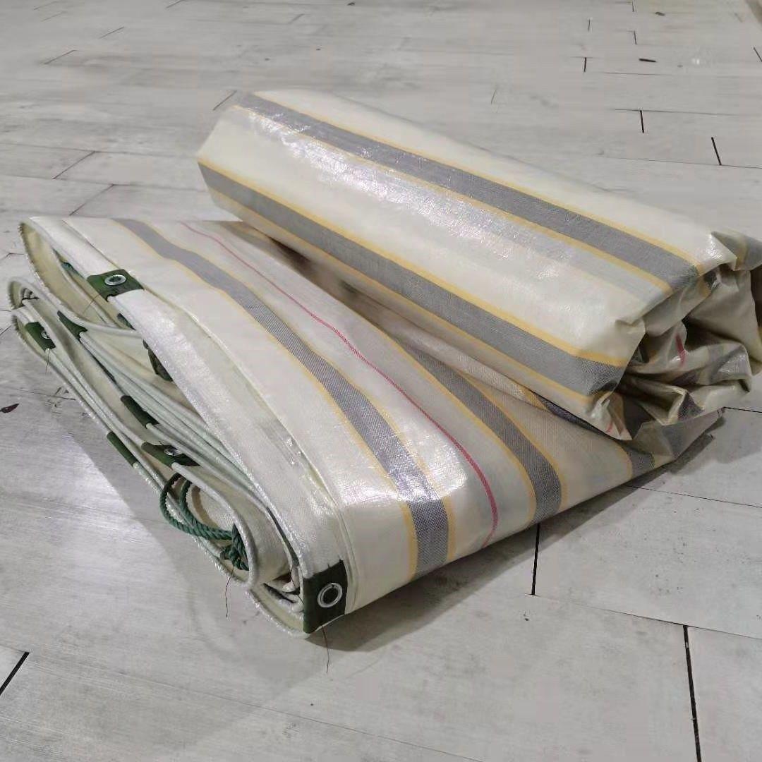 爆品彩条布4米宽加厚大货车篷布防雨布超轻耐磨高s栏挂车篷布68品