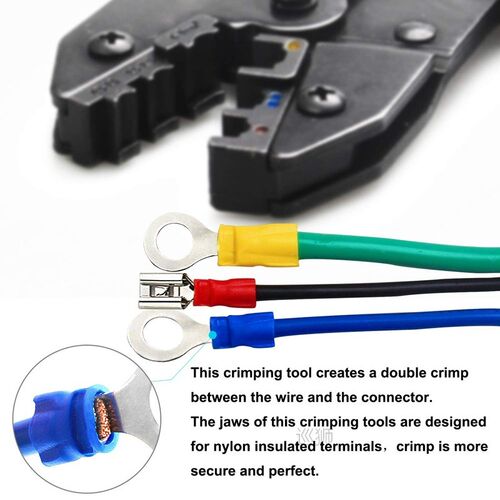 1200pcs Electrical Connectors, UYO Type  Insulated Crimp Ter