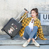 行李箱女18寸小型轻便登机箱超轻迷你拉杆旅行密码 皮箱子2022新款