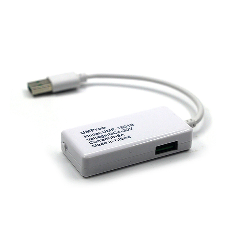 USB电压电流定时计时瓦时功率测试仪4-30V 0-5A/支持手机无快充