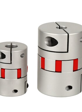 梅花联轴器DEP16-D20/25/30/35/40/40L/55/65/80铝合金螺钉夹紧型