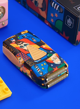 钢夫增白器油头推雕刻剪理发店发廊专业发型师用光头剃须刀子神器