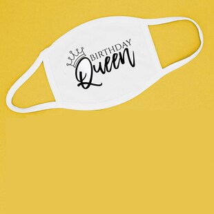 Birthday sash queen 21st mask 30th 16th 50th 70th 60th 40th