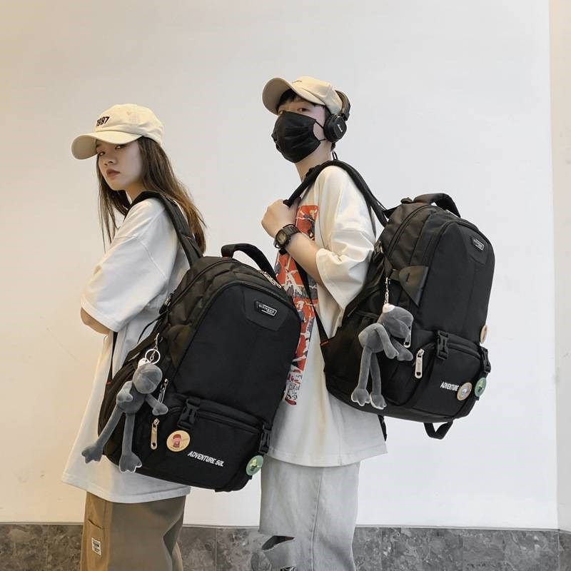 双肩包男韩版学生书包男士大容量出差旅行包户外登山运动背包女潮,箱包皮具/热销女包/男包,双肩背包,淘宝优惠券,粉丝福利购,淘宝优惠卷