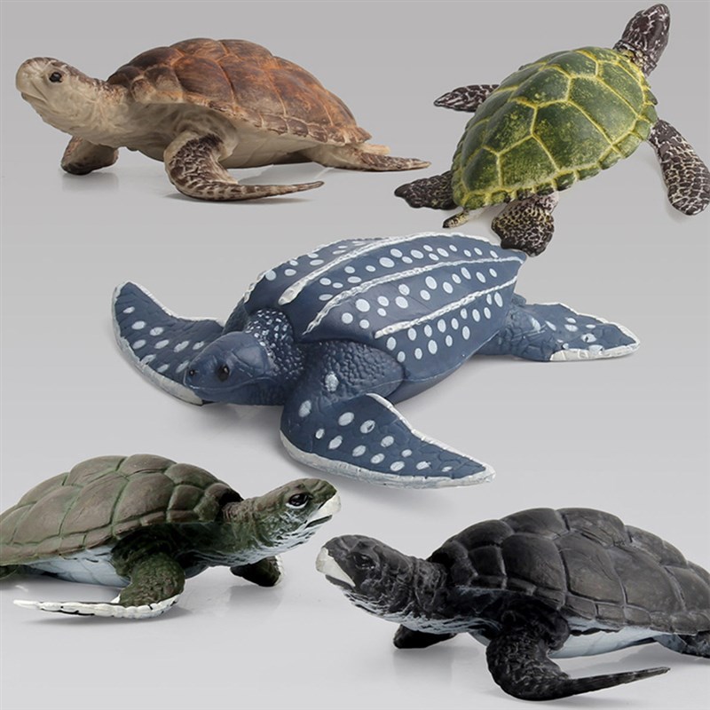 推荐Ocean Sea Life Simulation Animal Model Sets Shark Whale