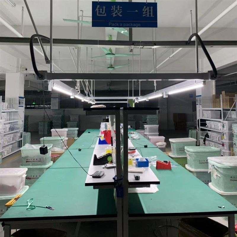 新品服装厂灯架母线槽灯架桥架照明供电缝纫机专用流水台裁剪滑轮 电子元器件市场 电源 原图主图