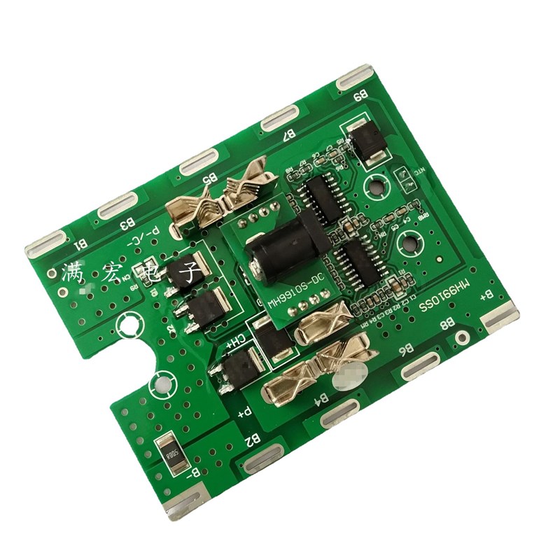 10串36V 42V锂电池保护板 锂电打包机 电钻  电动工具1W8650保护