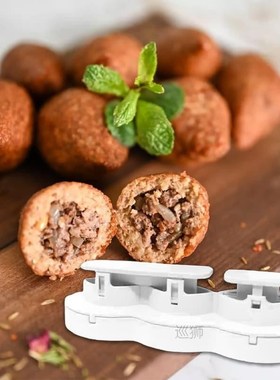 2021 New Manual Meatball Maker Kibbeh Express Plus Rolls Mea