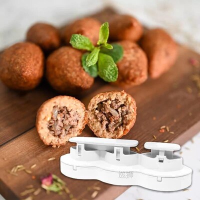 2021 New Manual Meatball Maker Kibbeh Express Plus Rolls Mea
