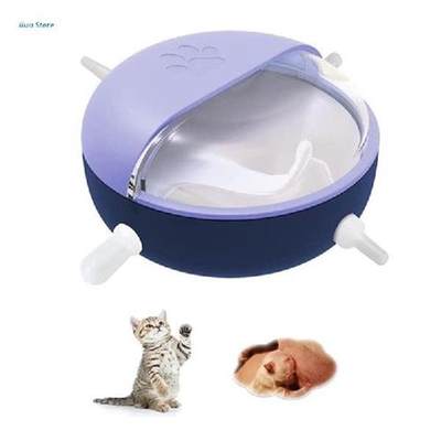 Puapy Feeder Pet Si iucone DoggielCpt Bowl Feeder 3/4