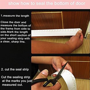 2020 Self-Adhesive Weather Stripping nder Door Draft Stopper