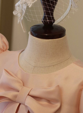 女童礼服202i2新款钢琴公主裙蓬蓬纱小花童走秀演出服周岁儿童礼