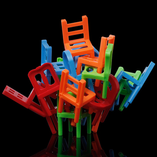 Assembly Toy Balance 速发12pcs Blo Chair Plastic Blocks Mini