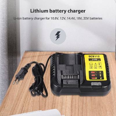 推荐Battery Charger for Dewalt DCB180 DCB120 DCB127 DCB200