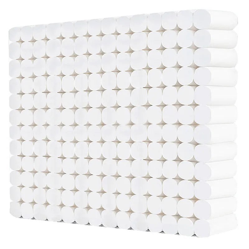 十斤卫生纸家用卷纸实惠装原生木浆手纸厕纸无芯卷筒纸巾4层加厚