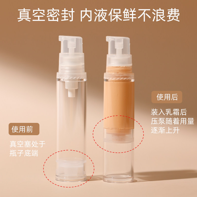 现货粉底液分装瓶分装笔小样神器化妆品分装工具dw真空迷你空瓶子