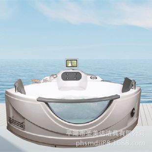 亚克力双人按摩冲浪浴缸150 新款 150带海景设计酒店工程宾馆供货