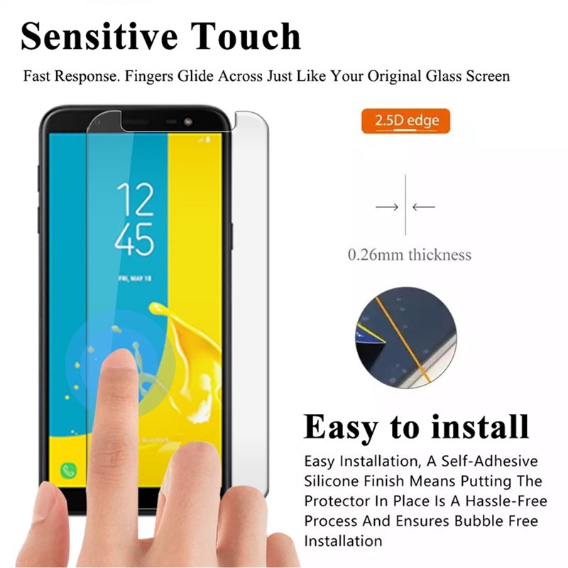2Pcs 9H tempered glass for samsung Galaxy j5 j7 pro 2017 pro