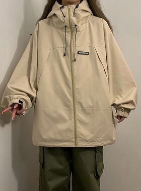 外套女生春秋季大码小个子夏季薄款冲锋衣2024新款爆款棒球服夹克